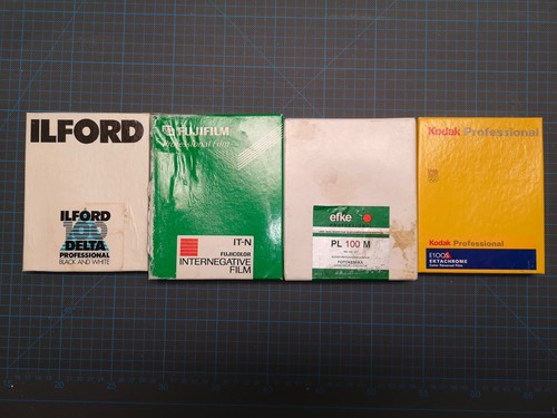 4x5 planfilm konvolut - planfilm,