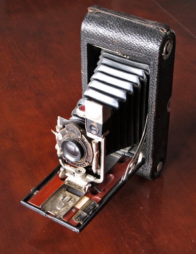 Große kodak balgenkamera - große,