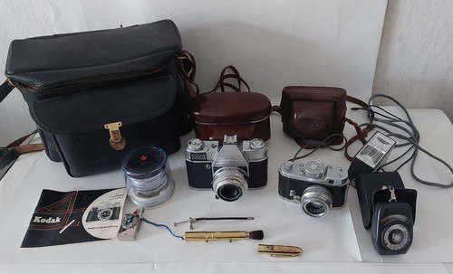 Kodak retina reflex set - reflex, s