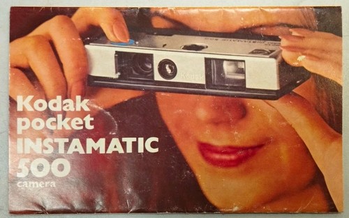 Kodak pocket instamatic 500 - kodak,