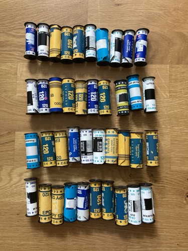 40x 120 filmspulen fujifilm - 120,