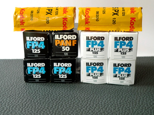 Konvolut ilford panf - ilford, panf/p